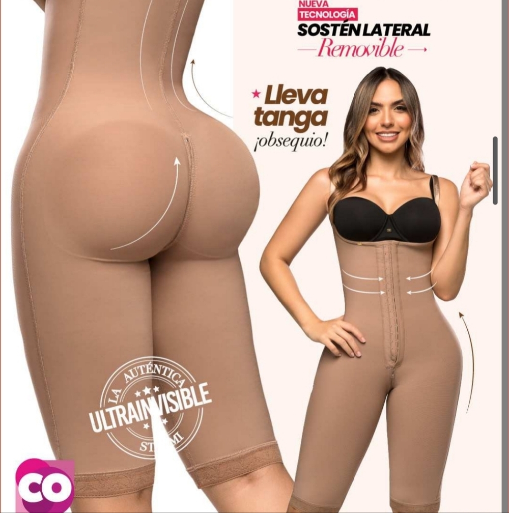 La Duqueza SMI7155 Women's Shapewear Faja Triple Gluteus Lift Enhance Curves XL - Picture 5 of 17